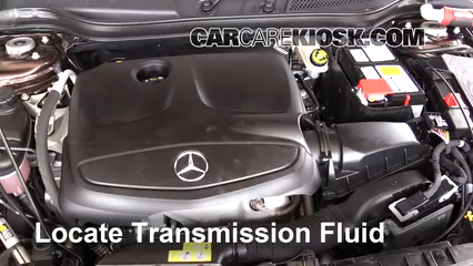 2016 Mercedes-Benz GLA250 4Matic 2.0L 4 Cyl. Turbo Transmission Fluid Check Fluid Level